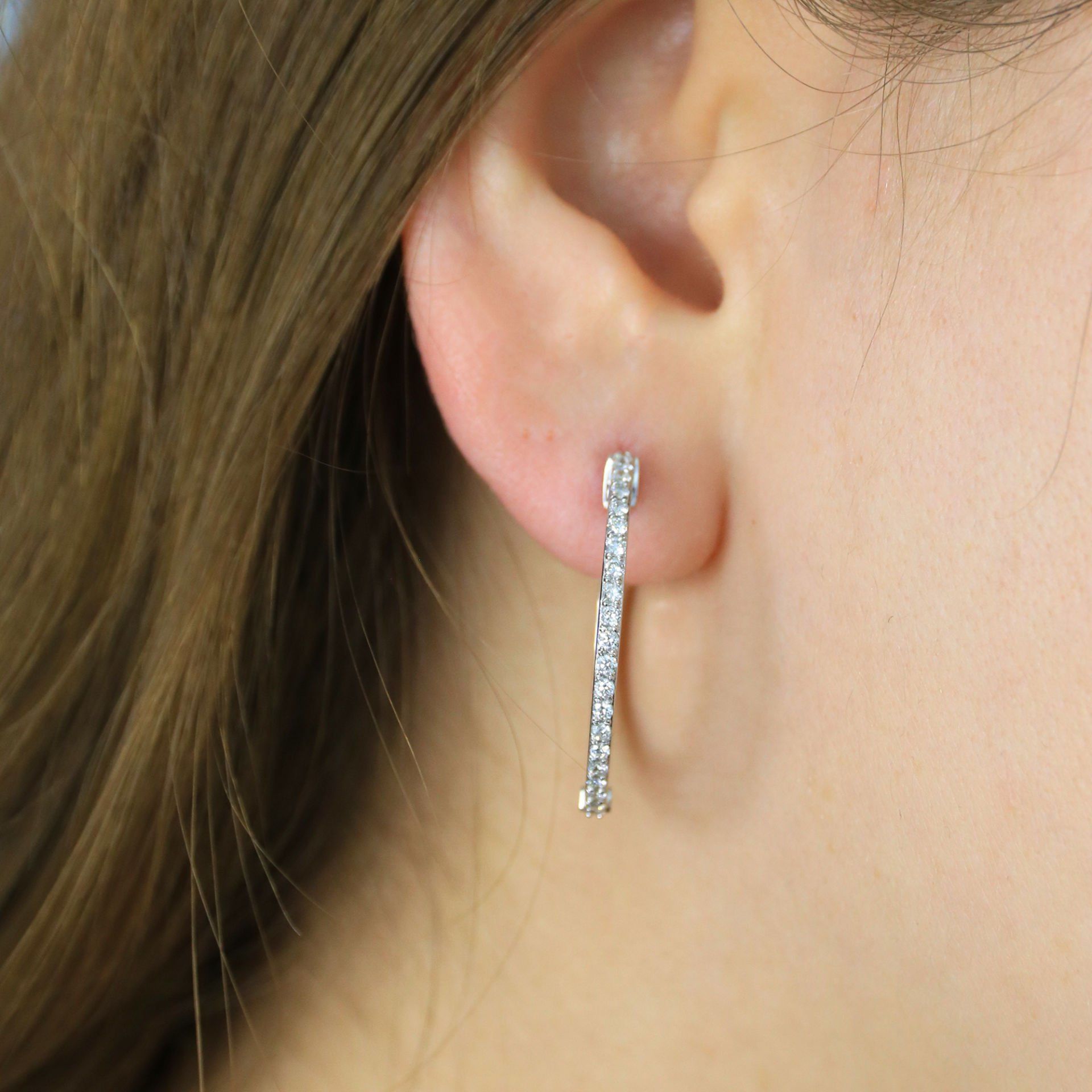 0.50 Ct Pırlanta Küpe