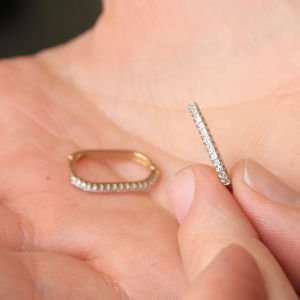 0.20 Ct Pırlanta Küpe