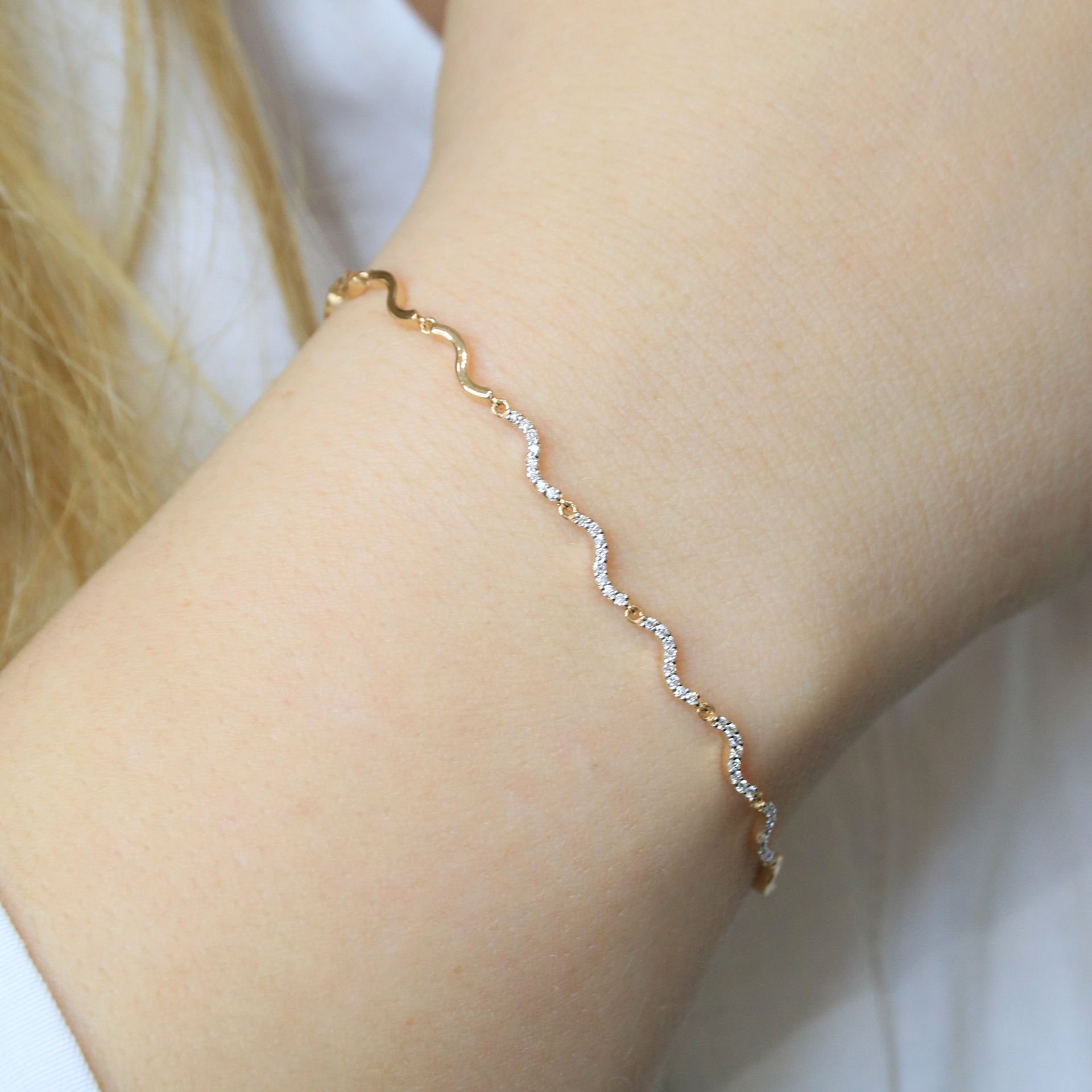 0.17 Ct Pırlanta Bileklik