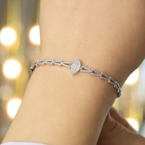 0.57 Ct Pırlanta Bileklik