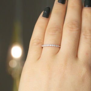 0.20 Ct Yarımtur Pırlanta Yüzük