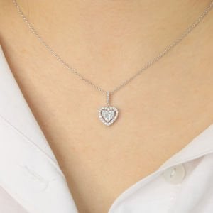 0.38 Ct Pırlanta Kolye