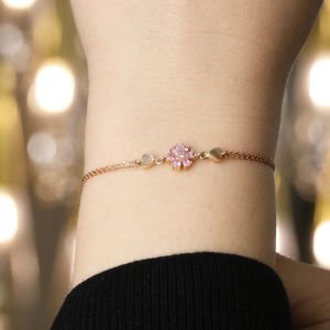 Rose Kar Tanesi Bileklik