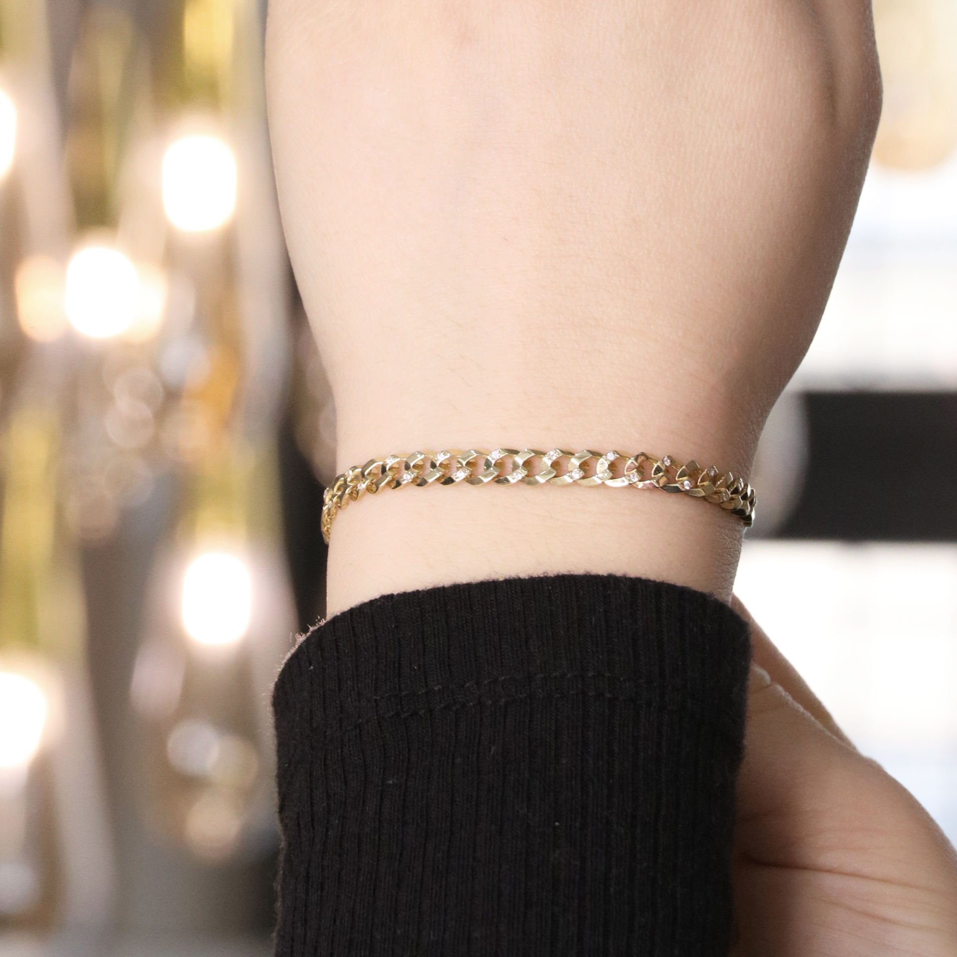 Altın Zincir Bileklik