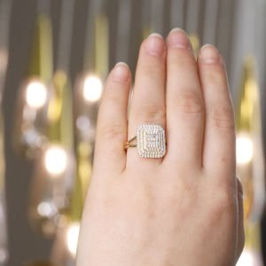 Baget Taşlı Yüzük