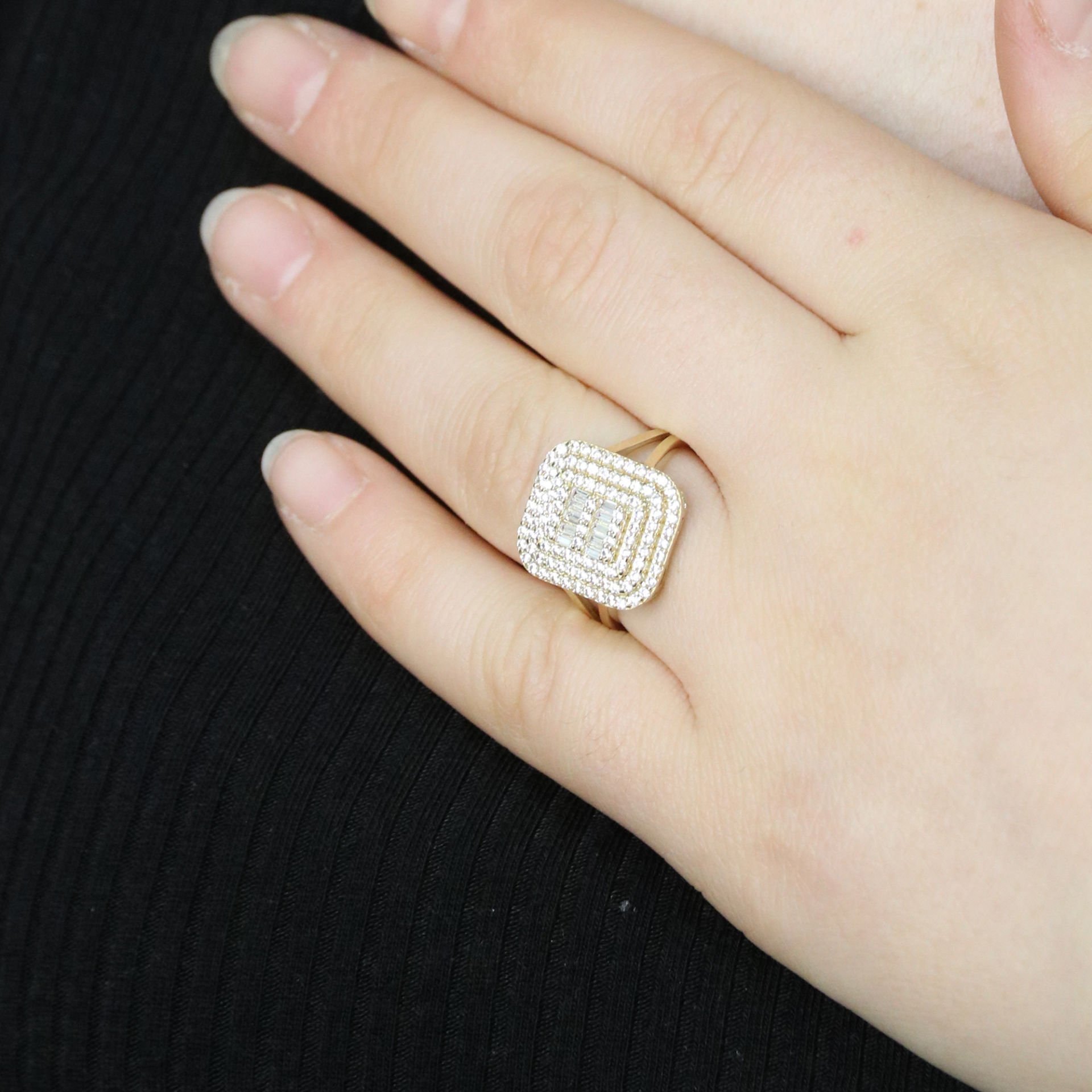 Baget Taşlı Yüzük