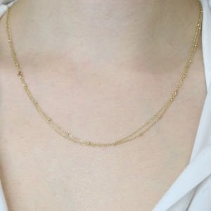 Minimal Kelebekli Altın Kolye